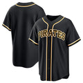 Pittsburgh Pirates Blank Black Out Stitched Baseball Jersey