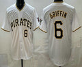 Pittsburgh Pirates #6 Konnor Griffin White Limited Jersey