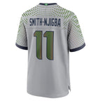 S.Seahawks #11 Jaxon Smith-Njigba 2025 Rivalries Collection Game Jersey - Wolf Gray