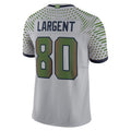 S.Seahawks #80 Steve Largent 2025 Rivalries Collection Retired Player Limited Jersey - Wolf Gray