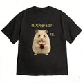 Korean-Style Fun Patterned Men's T-Shirt - Summer New Style - High Street Casual Loose Fit - Men's
