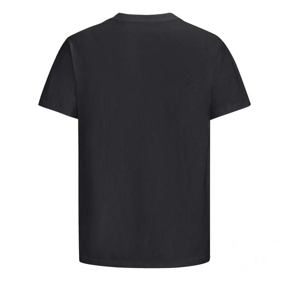 Men's Summer Clothes Cotton Graphic Tees Graphic Cotton T-Shirt Gothic New York Lip Graphic Tee