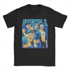 Men's Pure Cotton T-Shirt Invincible Comic Book Character Cotton T-Shirt For Male Summer T-Shirt