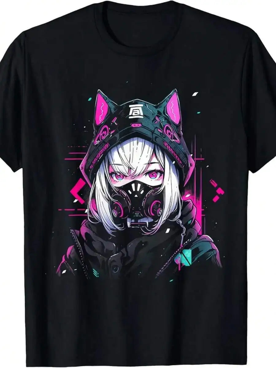 Casual Short-Sleeve Crew Neck T-Shirt With Graphic Print, Perfect For Summer And Spring, Designed For Women 2026 New Style