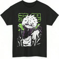My Hero Dabi Academia T-Shirt Shirt Merch Casual Short Sleeved Shirt Tee.Jpg
