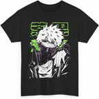 My Hero Dabi Academia T-Shirt Shirt Merch Casual Short Sleeved Shirt Tee.Jpg