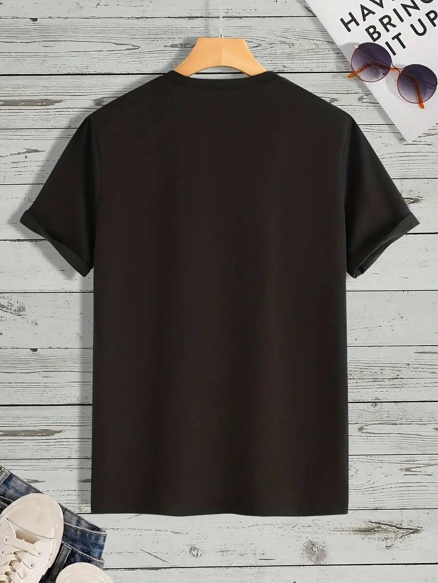 World Gym Men's Casual Pure T-Shirt - Soft, Breathable Crew Neck With Bold 'World Gym' Graphic Design