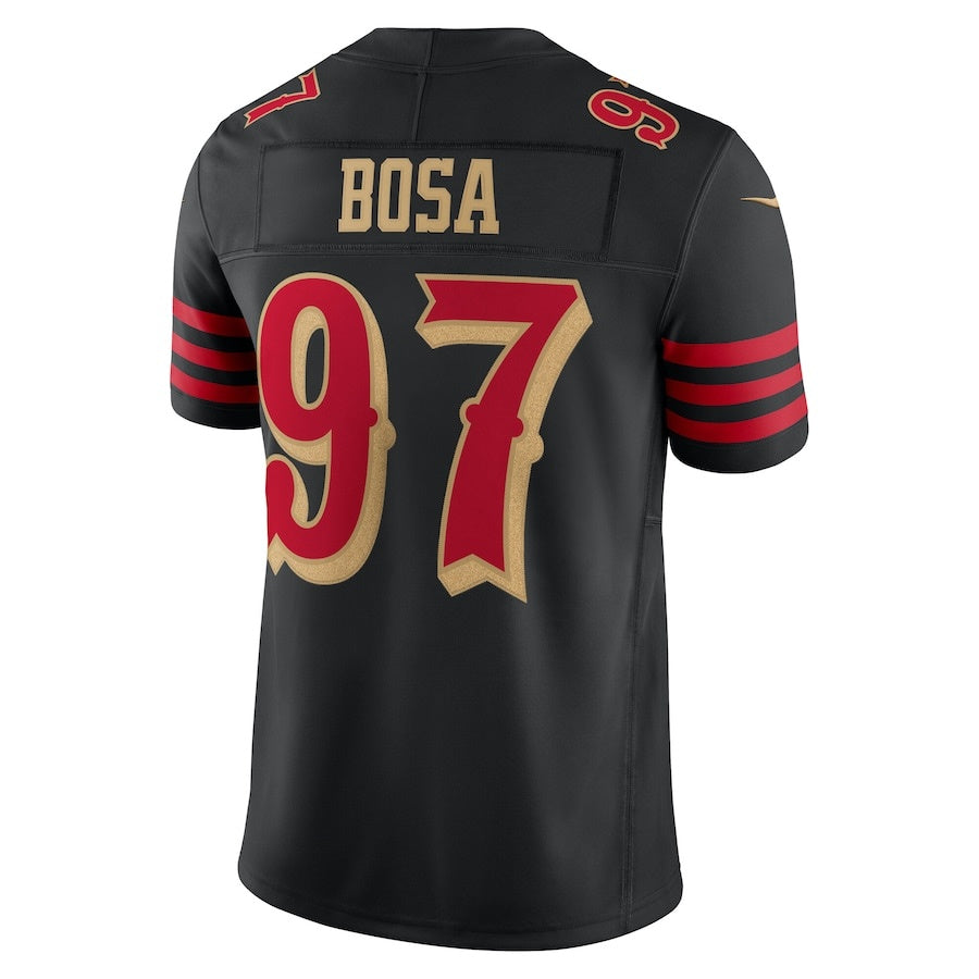 SF.49ers #97 Nick Bosa 2025 Rivalries Collection Limited Jersey - Black