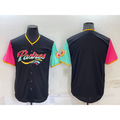San Diego Padres Blank Black 2022 City Connect Cool Base Stitched Baseball Jersey