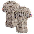 San Diego Padres Camo Alternate Vapor Premier Elite Patch Baseball Jersey