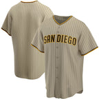 San Diego Padres Tan Alternate Replica Team Baseball Jersey