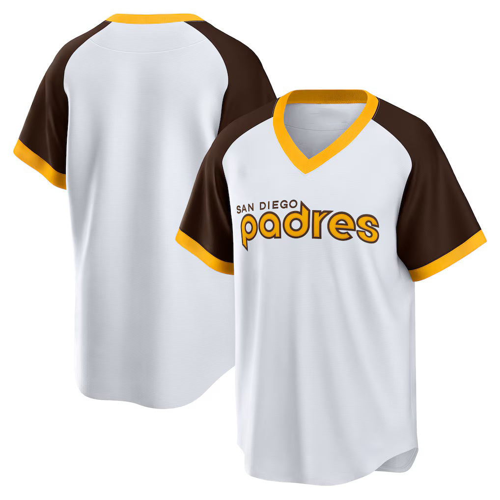 San Diego Padres White Home Cooperstown Collection Team Baseball Jersey