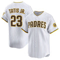 San Diego Padres #23 Fernando Tatis Jr. White Home Limited Player Baseball Jersey
