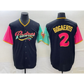 San Diego Padres #2 Xander Bogaerts 2022 Black City Connect Cool Base Stitched Baseball Jersey