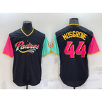 San Diego Padres #44 Joe Musgrove Black 2022 City Connect Cool Base Stitched Baseball Jersey