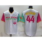 San Diego Padres #44 Joe Musgrove White Number 2022 City Connect Cool Base Stitched Baseball Jersey
