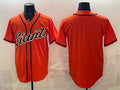 San Francisco Giants Blank Orange Cool Base Stitched Baseball Jersey