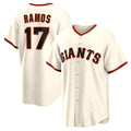 San Francisco Giants #17 Heliot Ramos Cream Home Replica Baseball Jersey