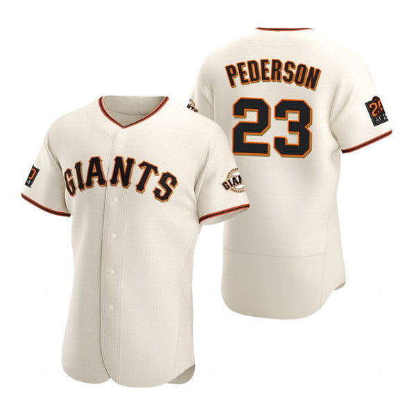 San Francisco Giants #23 Joc Pederson Cream Flex Base Stitched Baseball Jersey