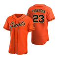 San Francisco Giants #23 Joc Pederson Orange Flex Base Stitched Baseball Jersey