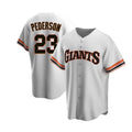San Francisco Giants #23 Joc Pederson White Cool Base Stitched Baseball Jersey