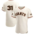 San Francisco Giants #31 LaMonte Wade Jr Cream 2021 Home Player Baseball Jersey
