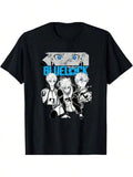 Blue Lock Seishiro Nagi Multiple Scenes Big Chest Portrait T-Shirt.Jpg Graphic Tee Tops Shirts Ropa
