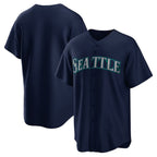 Seattle Mariners Navy Alternate Replica Team Baseball Jersey