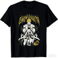 Men's & Anime Manga T-Shirt Japanese Graphic Tee With GachiakutaMine Print - Casual Round Neck Shirt