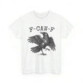 Black Crow Cawing Fun Graphic Tee for Women and Men