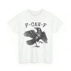 Black Crow Cawing Fun Graphic Tee for Women and Men