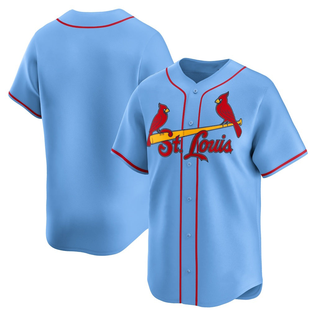 St. Louis Cardinals Light Blue Alternate Limited Baseball Jersey