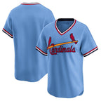 St. Louis Cardinals Light Blue Cooperstown Collection Limited Baseball Jersey