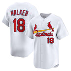 St. Louis Cardinals #18 Jordan Walker White Home Limited Player Baseball Jersey