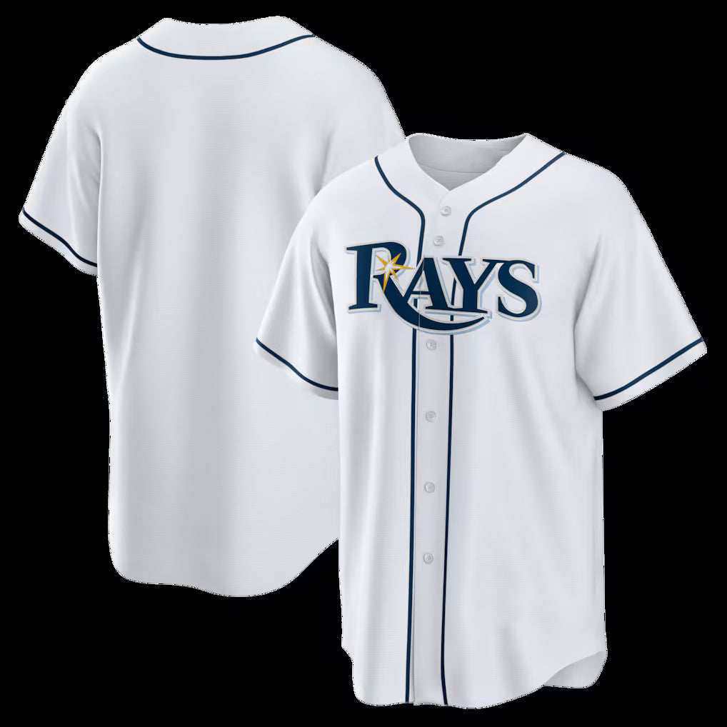 Tampa Bay Rays White Home Big & Tall Replica Baseball Jersey