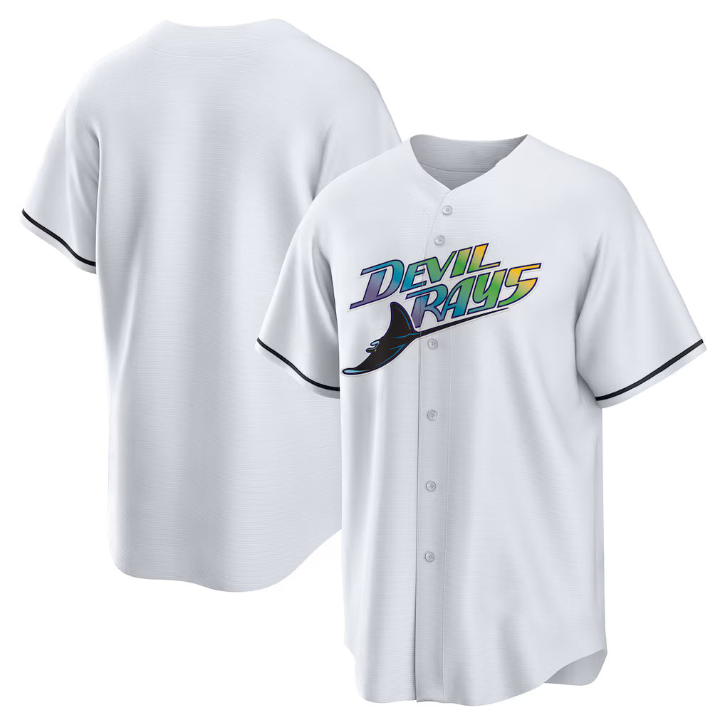 Tampa Bay Rays White Home Replica Team Baseball Jersey