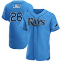 Tampa Bay Rays #26 Ji-Man Choi Light Blue Alternate Baseball Jersey