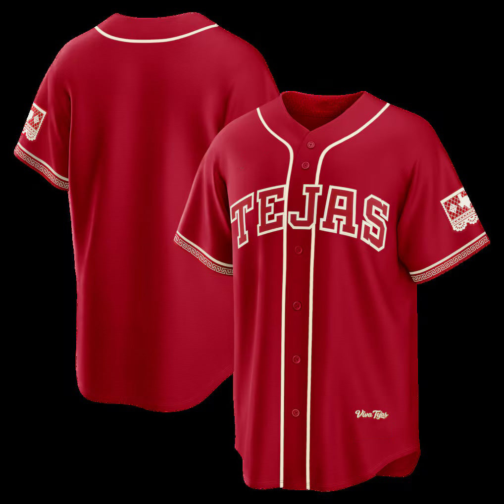 Texas Rangers Red 2026 City Connect Stadium Baseball Jersey