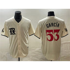 Texas Rangers #53 Adolis García Cream City Connect Cool Base Stitched Baseball Jersey
