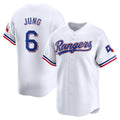 Texas Rangers #6 Josh Jung White Home Limited Player Baseball Jersey