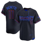 Toronto Blue Jays #11 Bo Bichette Black 2024 City Connect Limited Player Baseball Jersey