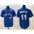Toronto Blue Jays #11 Bo Bichette Royal 2025 World Series Cool Base Stitched Baseball Jersey