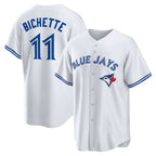 Toronto Blue Jays #11 Bo Bichette White Replica Player Baseball Jersey