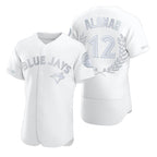 Toronto Blue Jays #12 Roberto Alomar White Flexbase Fashion Baseball Jersey