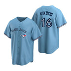 Toronto Blue Jays #16 Yusei Kikuchi Light Blue Cool Base Stitched Baseball Jersey