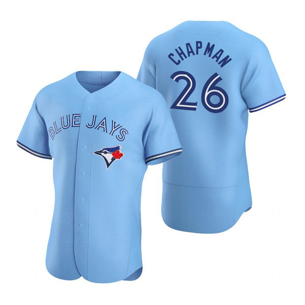 Toronto Blue Jays #26 Matt Chapman Blue Flex Base Stitched Baseball Jersey