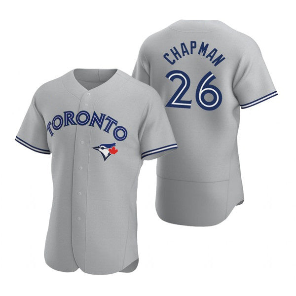 Toronto Blue Jays #26 Matt Chapman Grey Flex Base Stitched Baseball Jersey