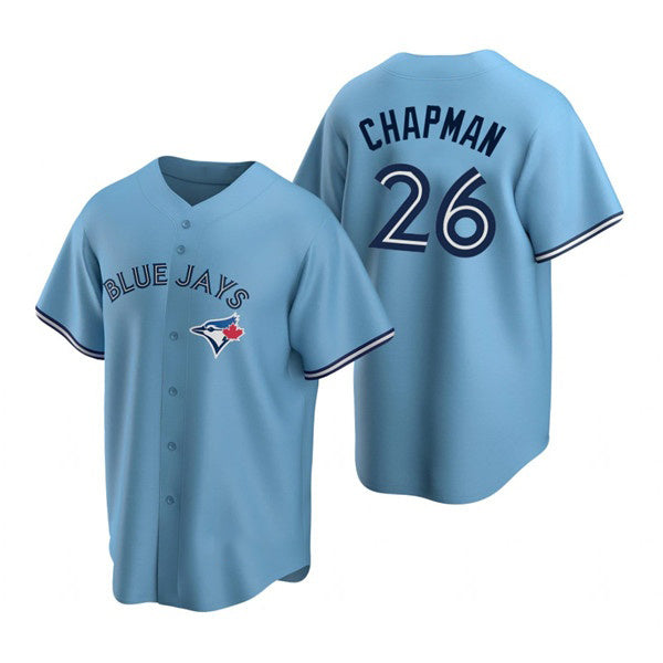 Toronto Blue Jays #26 Matt Chapman Light Blue Cool Base Stitched Baseball Jersey