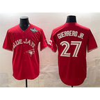 Toronto Blue Jays #27 Vladimir Guerrero Jr. Red 2025 World Series Cool Base Stitched Baseball Jersey