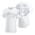 Toronto Blue Jays #32 Roy Halladay White Flexbase Fashion Baseball Jersey